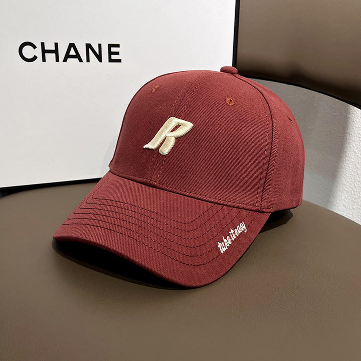 Women's Casual Embroidered Cap Bowlift