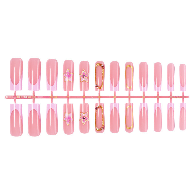 Elegant Decorative Press-On Nail Collection Bowlift 1788495683