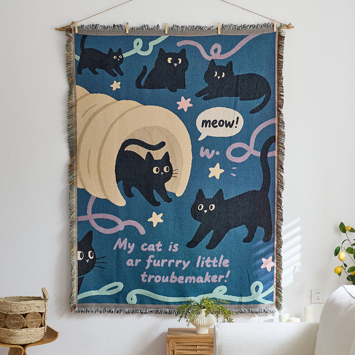 Artistic Woven Tapestry Wall Hanging