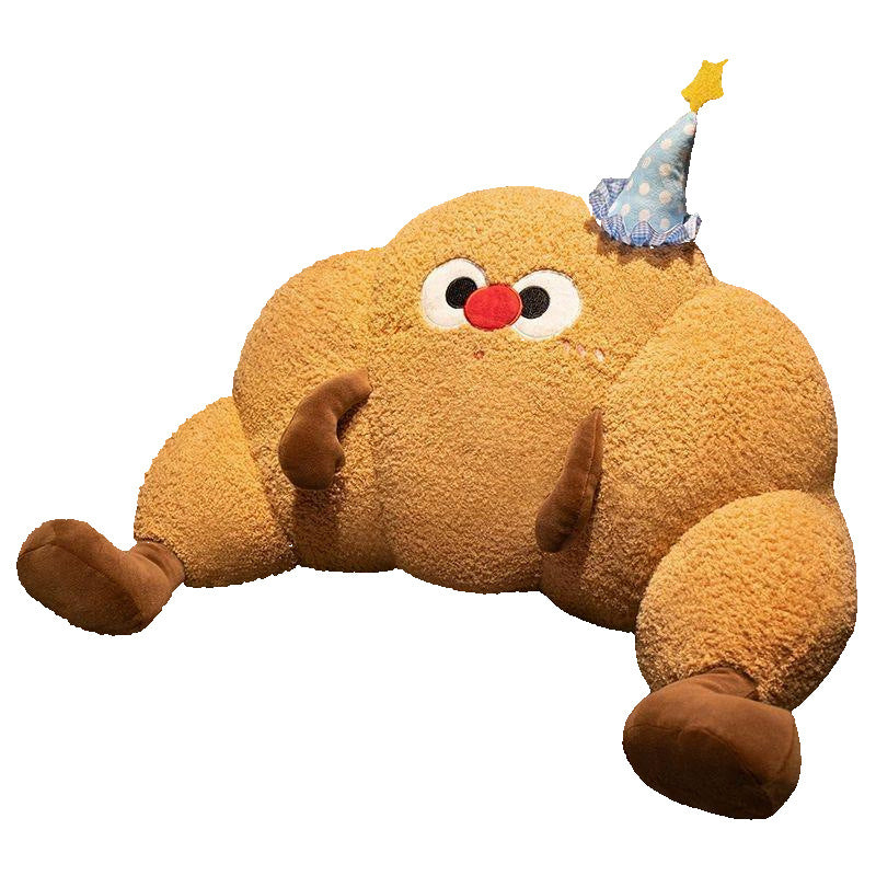 Plush cushion with cute character Bowlift