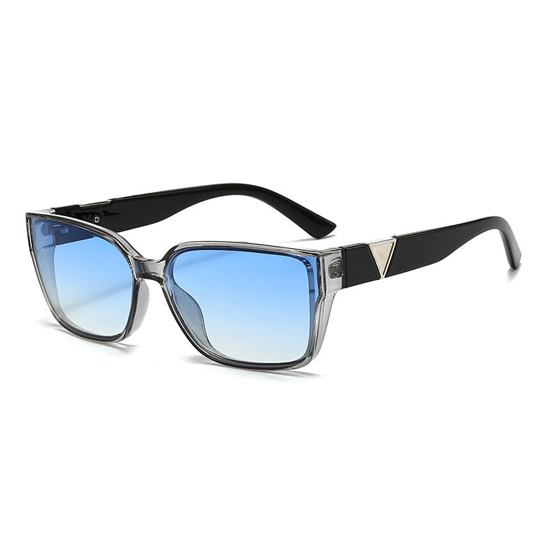Women's oversized square sunglasses with elegant accents Bowlift