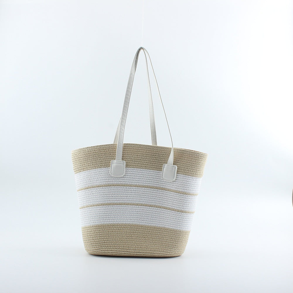 Beach bag in modern striped look Bowlift