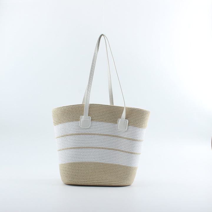 Beach bag in modern striped look Bowlift