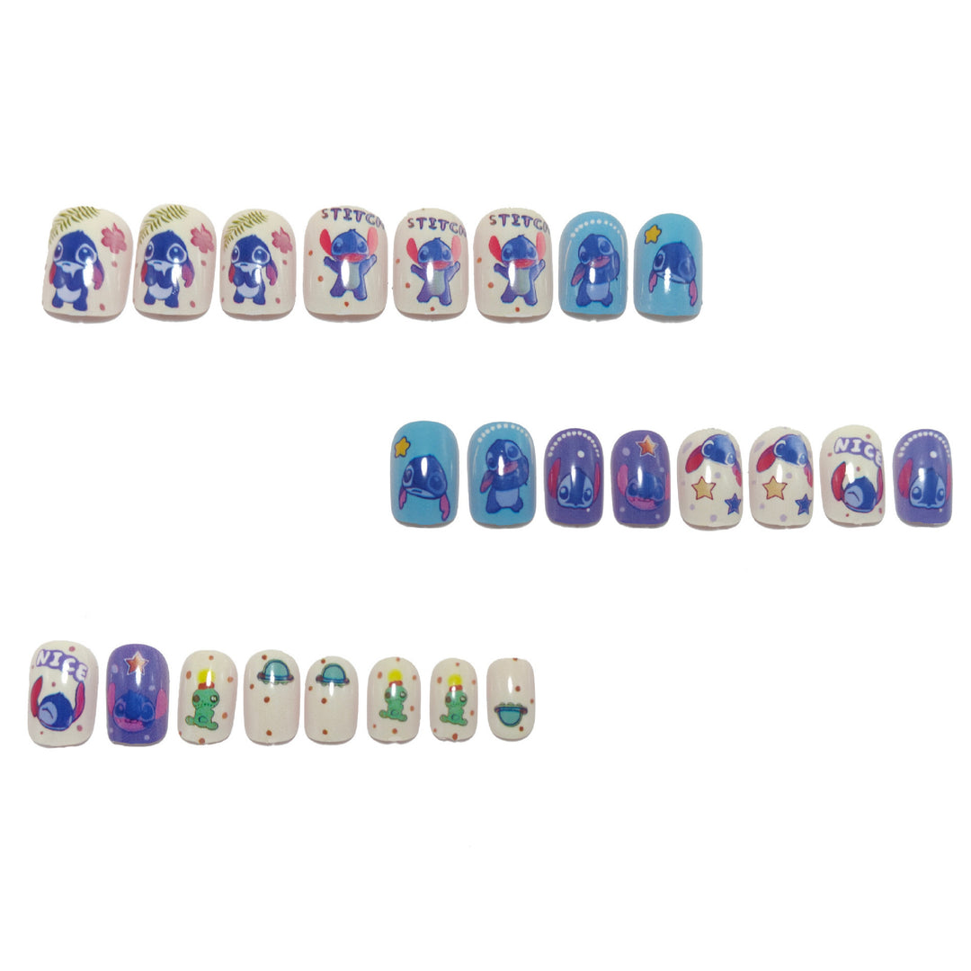 Creative artificial nails with playful animal design Bowlift