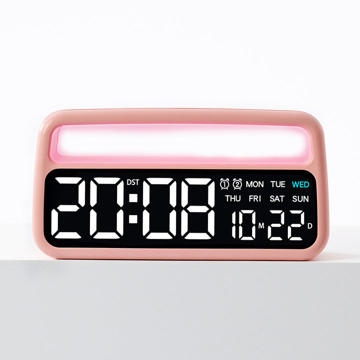 Digital alarm clock with clear LED display and modern features Bowlift