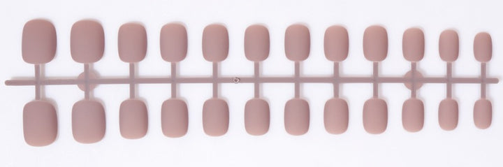 Matte Press-On Nail Set Bowlift