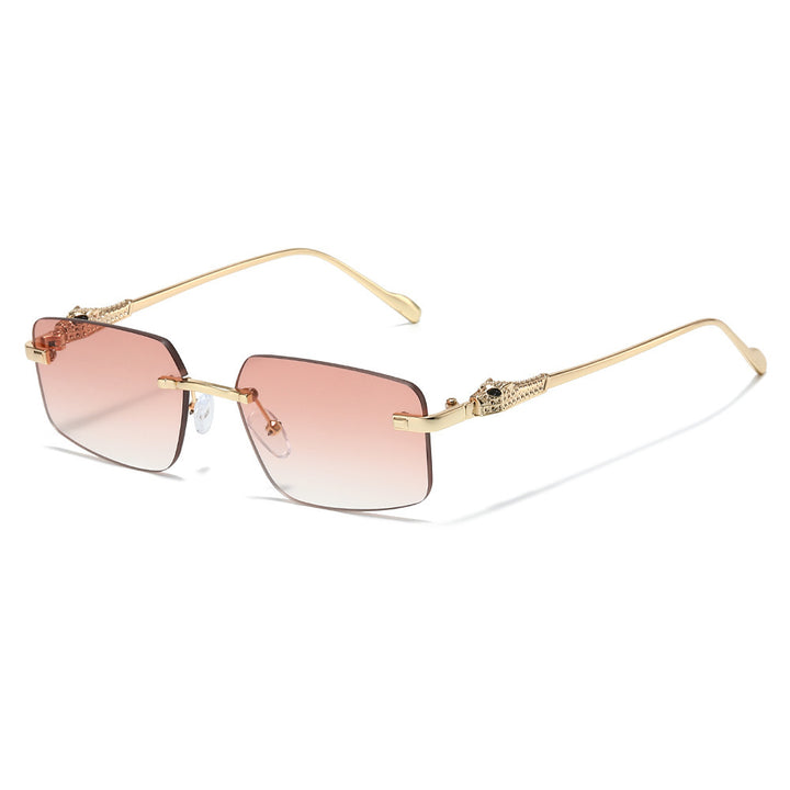 Designer Rectangle Sunglasses with Luxurious Metallic Details Bowlift