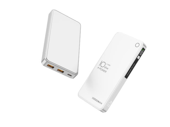Portable power bank with intelligent LCD display and fast charging function Bowlift