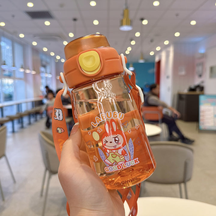 Women Cartoon Water Bottle Bowlift