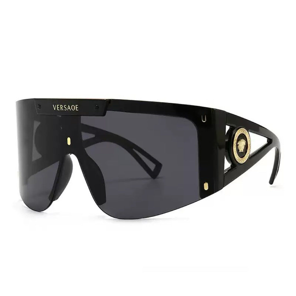 Women futuristic oversized sunglasses Bowlift
