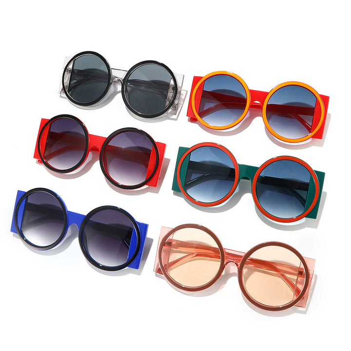Fashionable Geometric Frame Sunglasses Bowlift