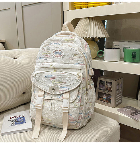Fashion-Forward Utility School Backpack Bowlift