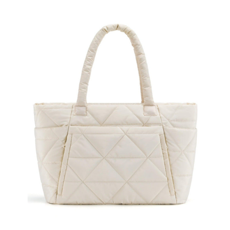 Stylish quilted tote bag Bowlift