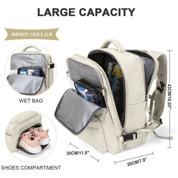 Versatile laptop backpack with intelligent organization system Bowlift