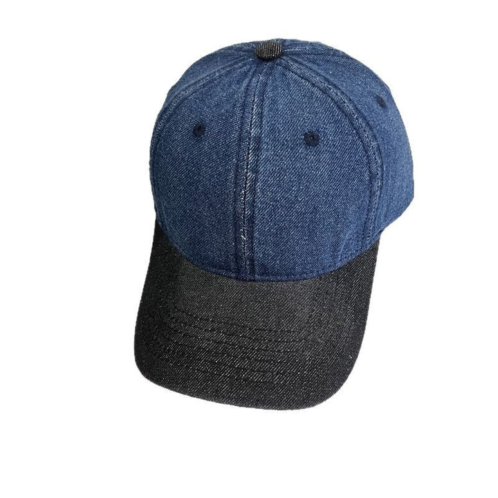 Men's Denim-Style Adjustable Cap Bowlift