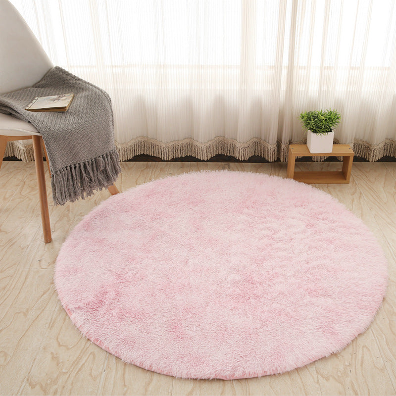 Soft Shaggy Round Area Rug