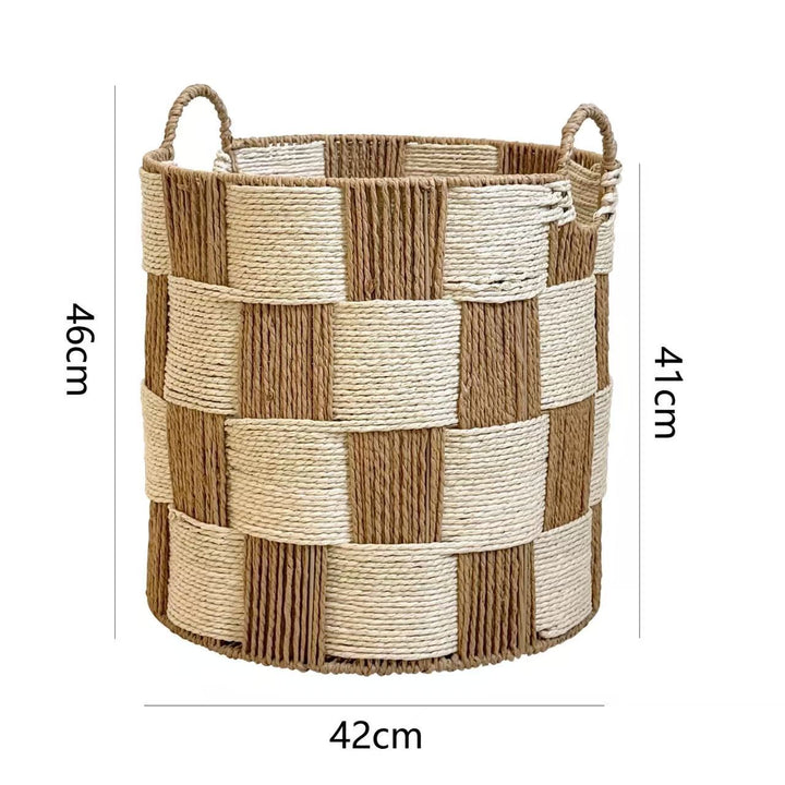 Natural Fiber Storage Basket Bowlift