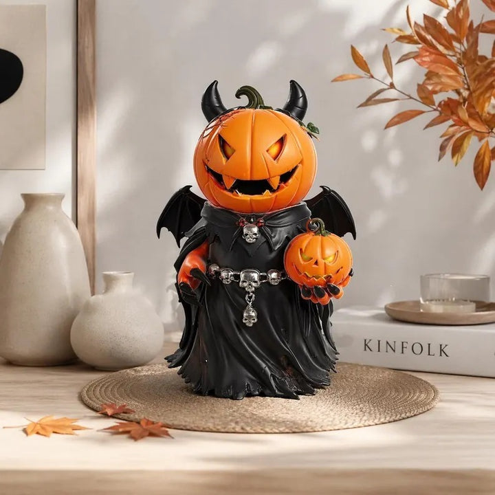 Creative Halloween Pumpkin Figurine Bowlift