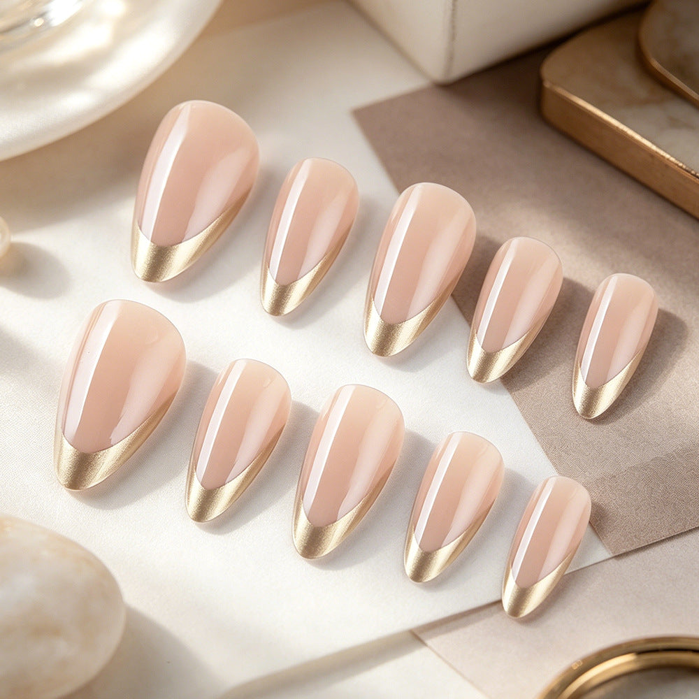 Premium Glossy Gel Nail Extensions Bowlift
