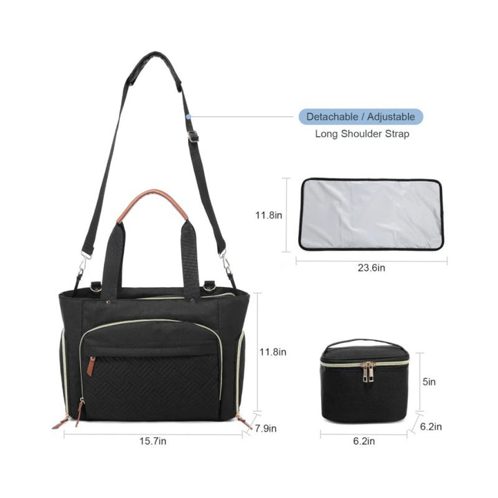 Multifunctional Travel Bag with Insulated Compartments Bowlift