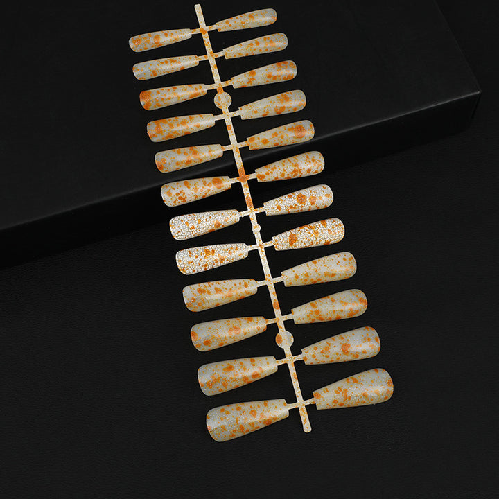 Artificial nails with delicate floral design Bowlift