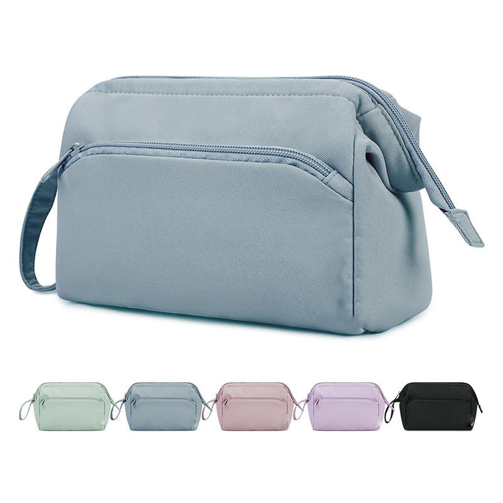 Cosmetic Organizer Bag with Versatile Compartment Division Bowlift