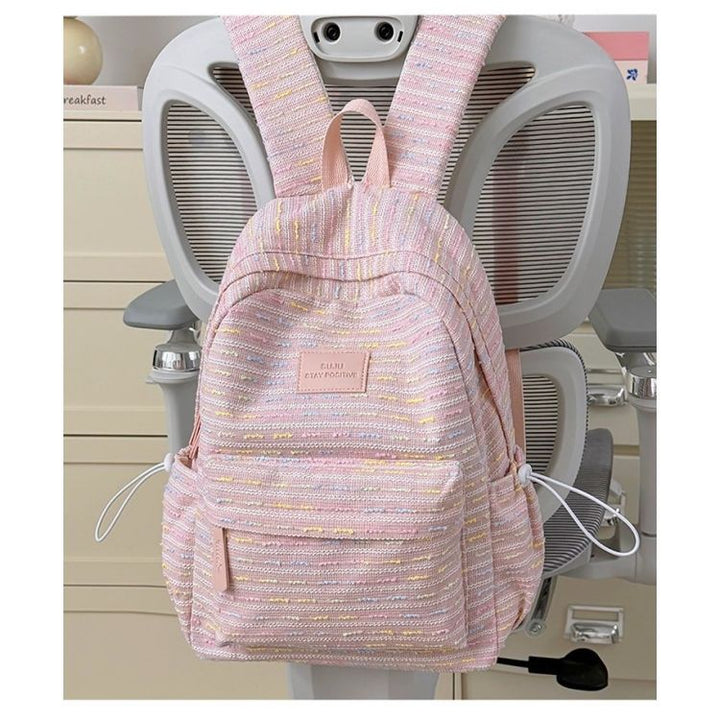 Textured Weave Backpack