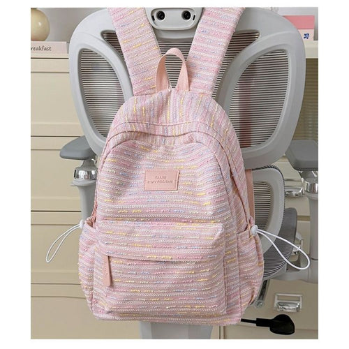Textured Weave Backpack