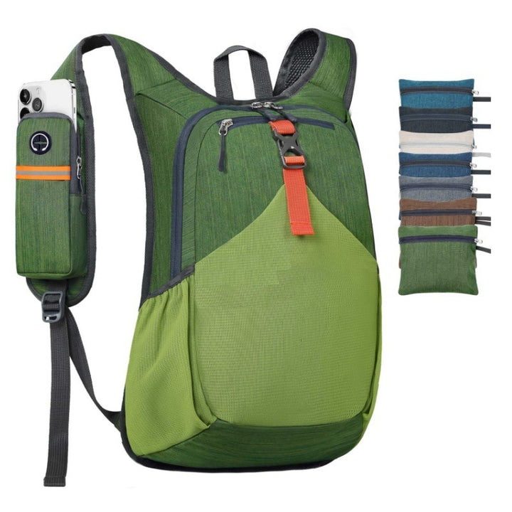 Ergonomic sling backpack with practical compartments and phone holder Bowlift