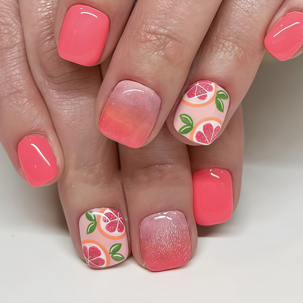 Creative Nail Art Set with Colorful Floral Designs Bowlift