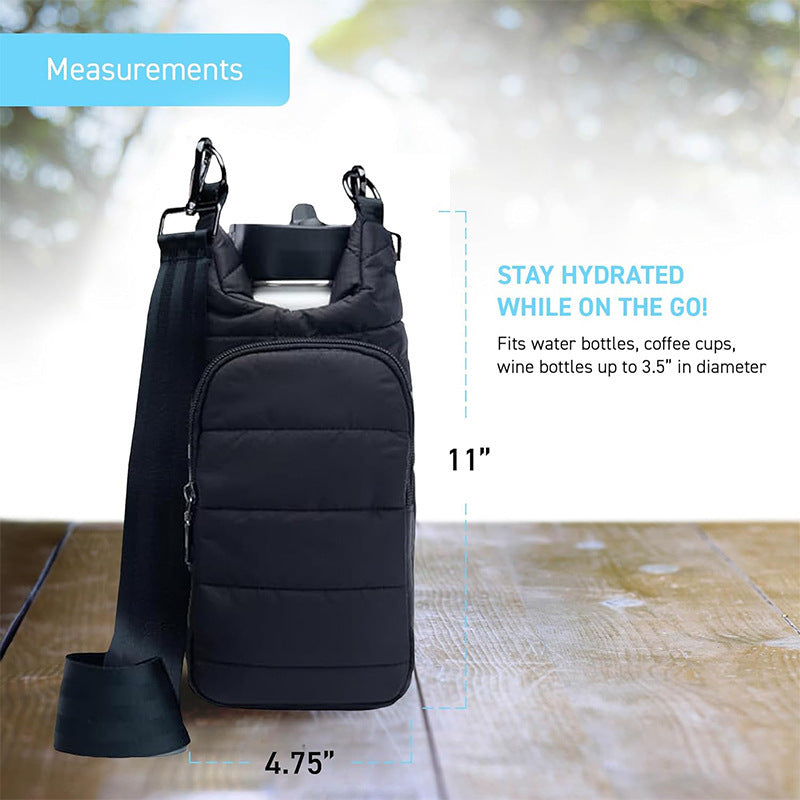 Insulated Water Bottle Holder Pouch