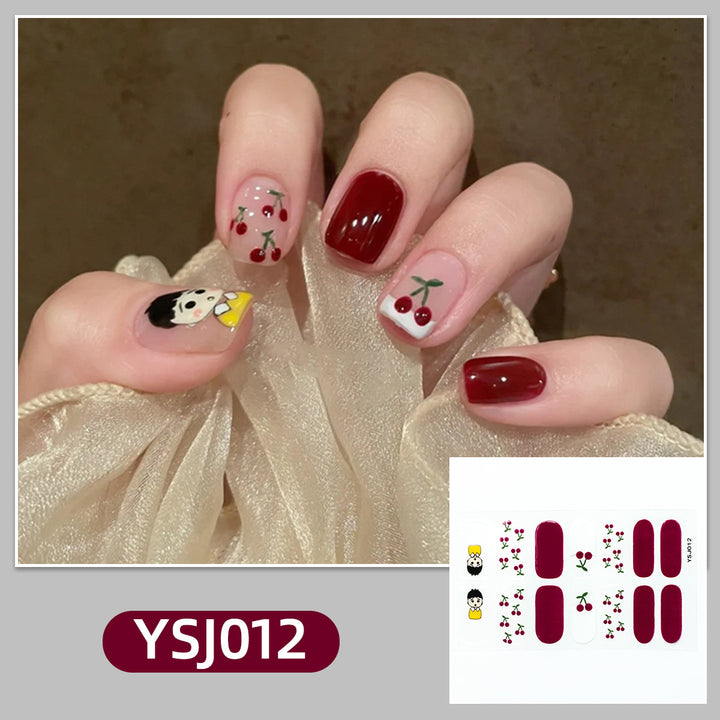 Artistic nail decoration with glitter details Bowlift
