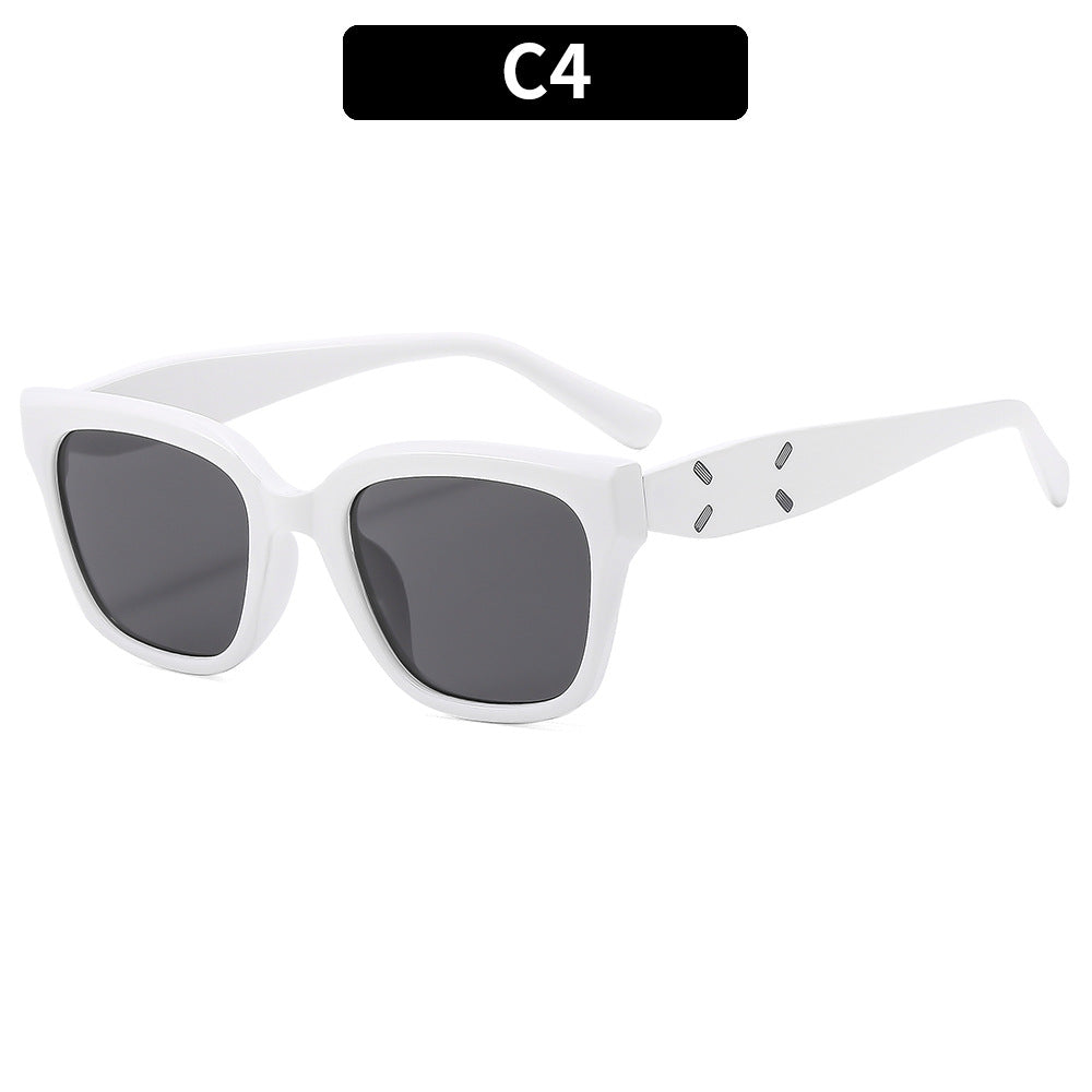 Avant-Garde Square Frame Sunglasses