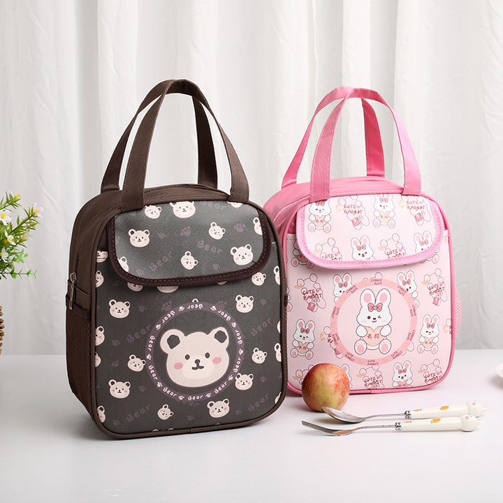 Kids Insulated Rabbit-Themed Lunch Bag Bowlift