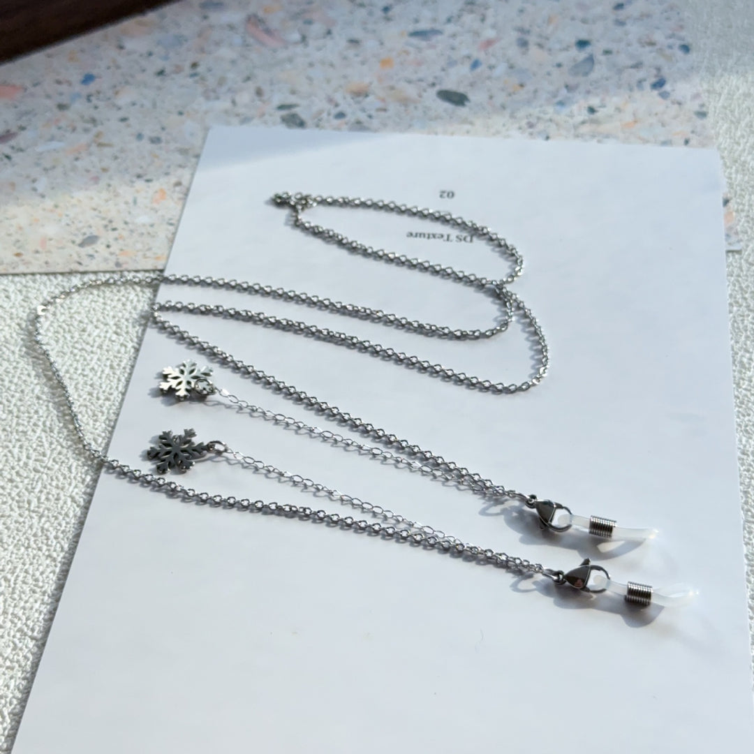 Delicate Layered Eyewear Chain Bowlift