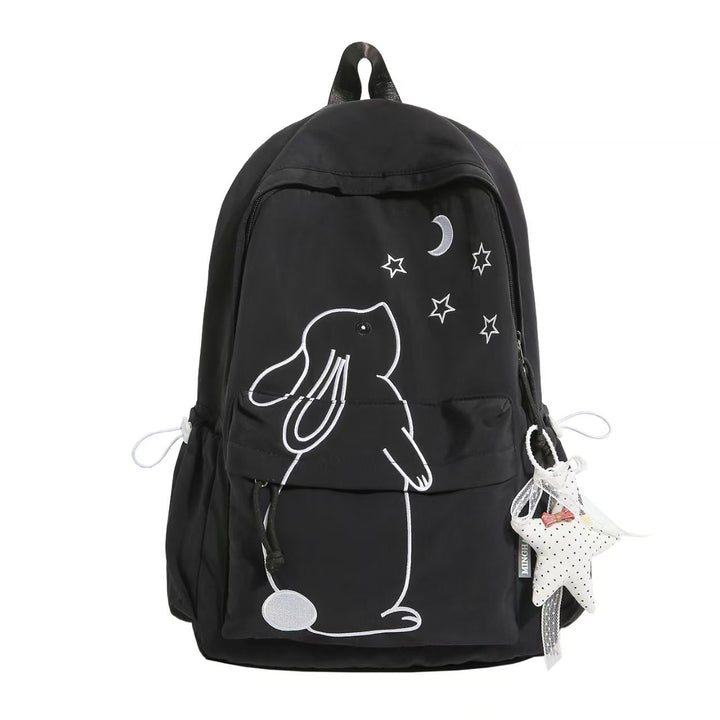Bunny Embroidered Backpack Bowlift