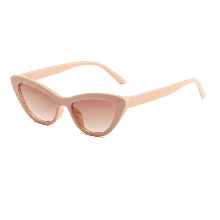 Ladies Cat-Eye Sunglasses with UV Protection and Modern Design Bowlift