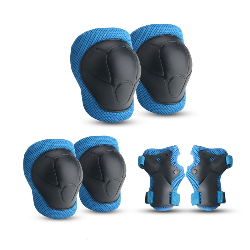 Children's Colorful Safety Helmet and Protective Gear Set Bowlift