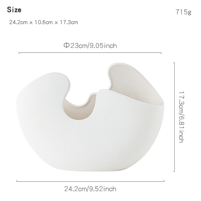 Elegant and modern ceramic vase Bowlift