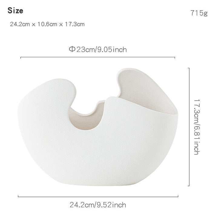 Elegant and modern ceramic vase Bowlift
