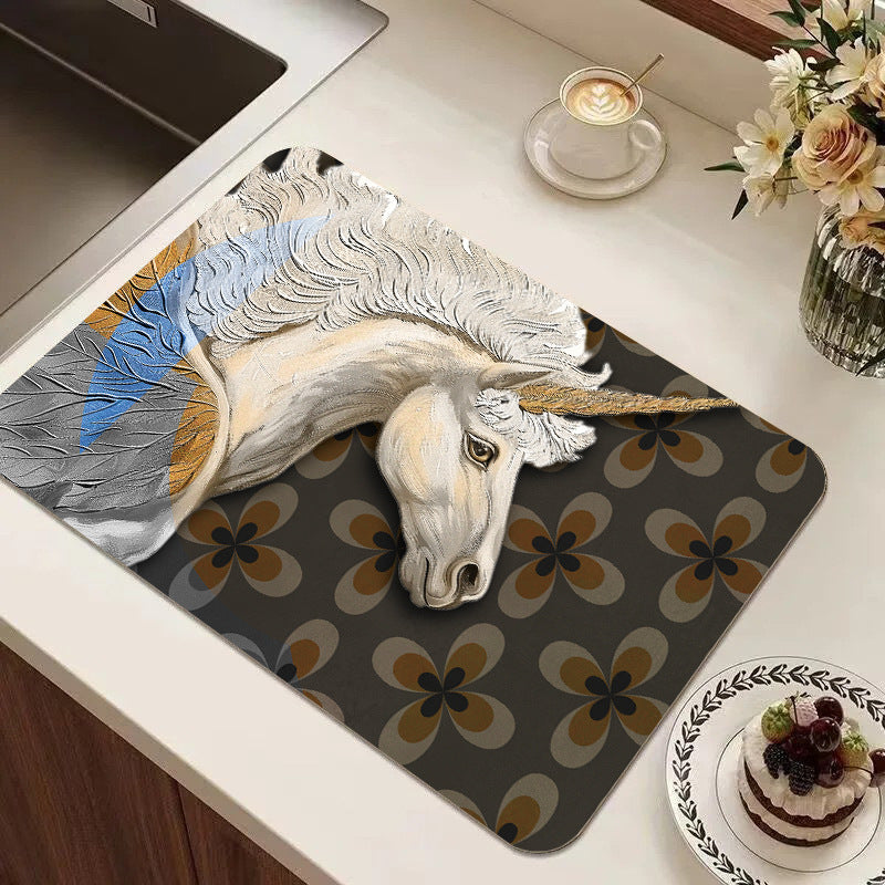 Decorative Kitchen Mat Bowlift