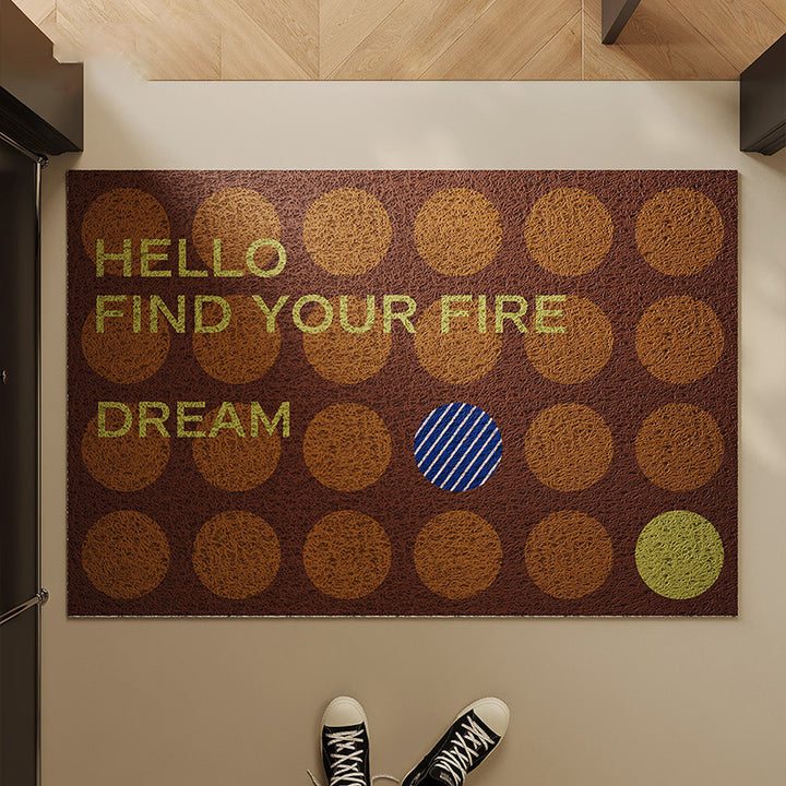 Inspirational Message Doormat