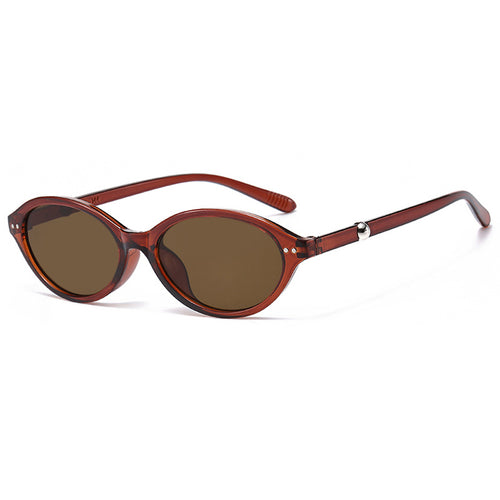 Women trendy sunglasses in oval design with UV protection Bowlift