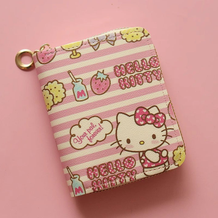 Hello Kitty-Themed Zip Around Wallet Bowlift