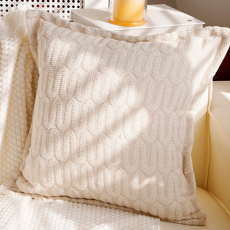 Ladies Structured Pillowcase with Elegant Striped Design Bowlift