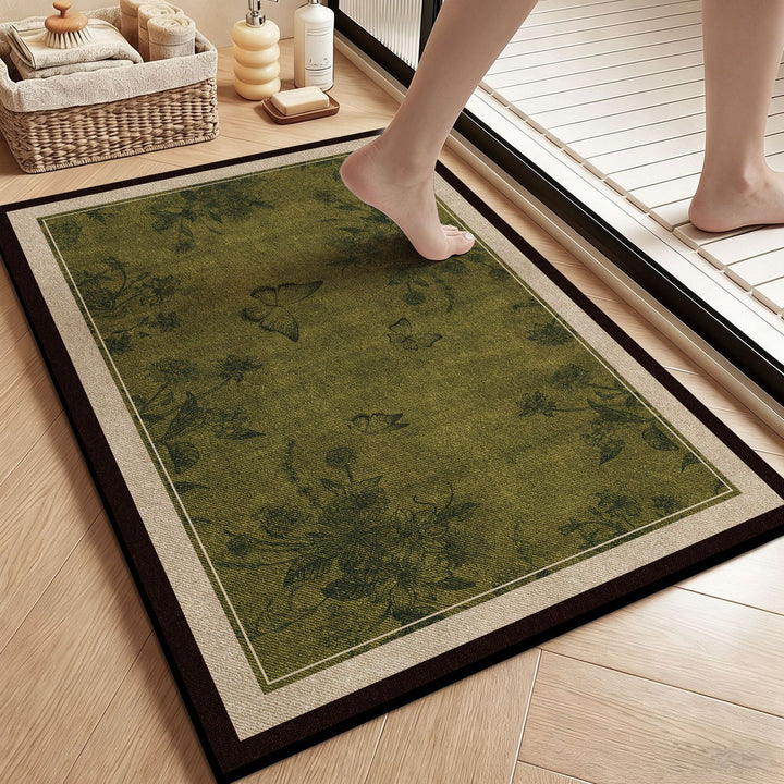 Nature-Inspired Decorative Bath Mat