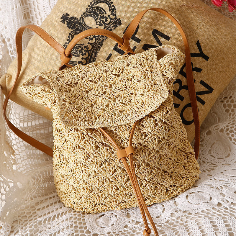 Handcrafted backpack bag made of fine natural material Bowlift