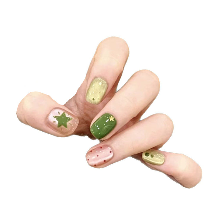 Festive Character-Inspired Nail Art Set Bowlift