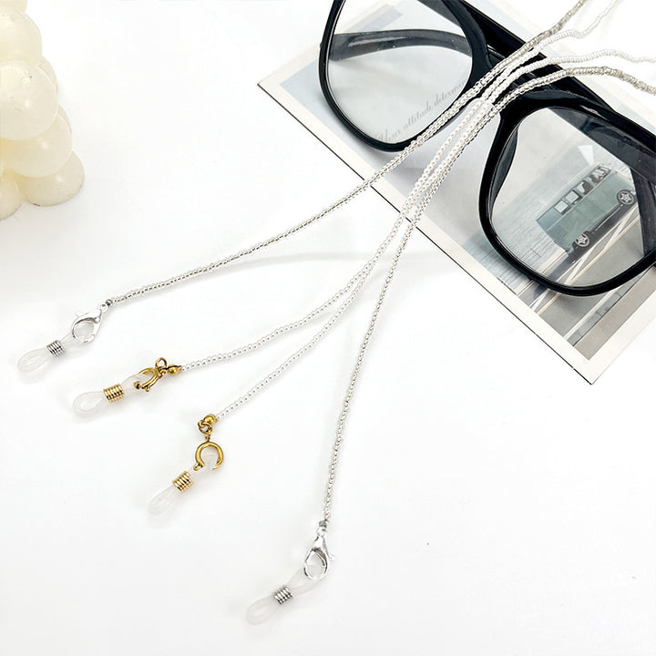 Beaded Eyewear Retainer Chain Bowlift
