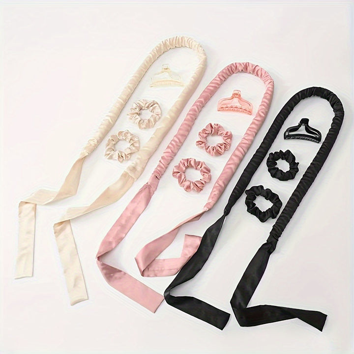 Luxurious Satin Hair Accessories Set